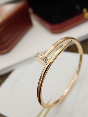 Cartier Nail Bracelet, Rose Gold